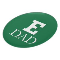 Eastern Michigan Dad Dinner Plate