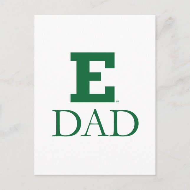 Eastern Michigan Dad Postcard (Front)
