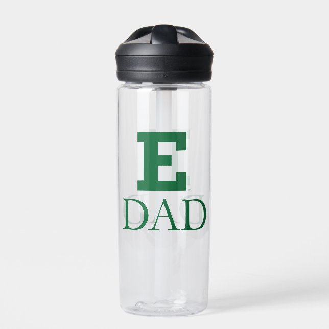 Eastern Michigan Dad Water Bottle (Front)