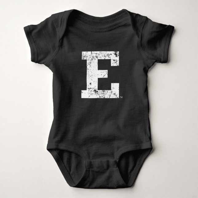 Eastern Michigan Distressed Baby Bodysuit (Front)