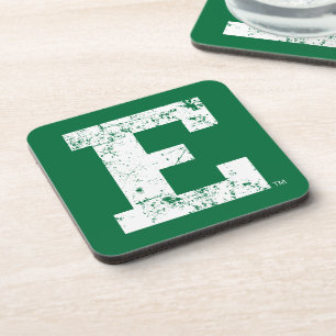 Eastern Michigan Distressed Beverage Coaster