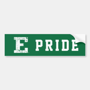 Eastern Michigan Distressed Bumper Sticker