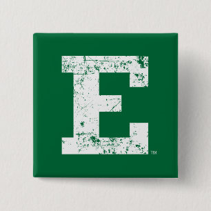 Eastern Michigan Distressed Button