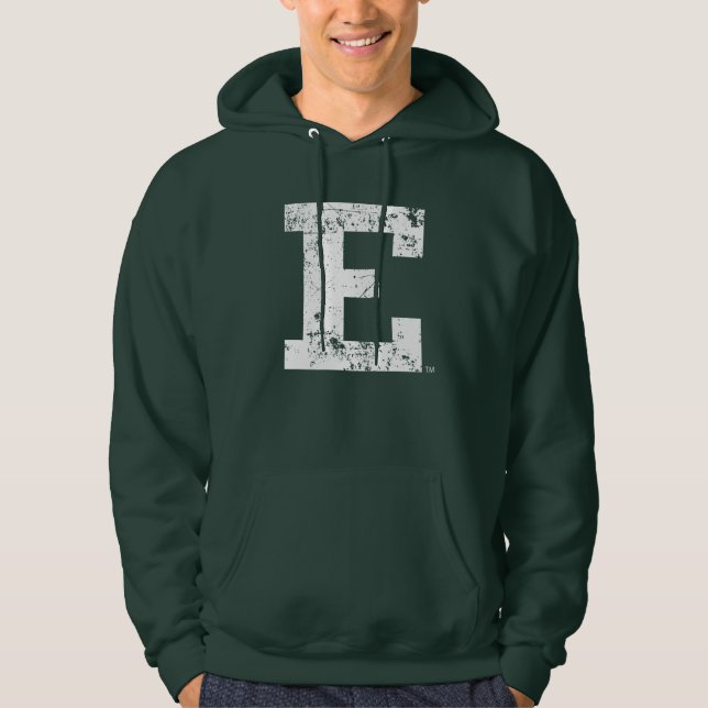 Eastern Michigan Distressed Hoodie (Front)