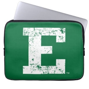 Eastern Michigan Distressed Laptop Sleeve