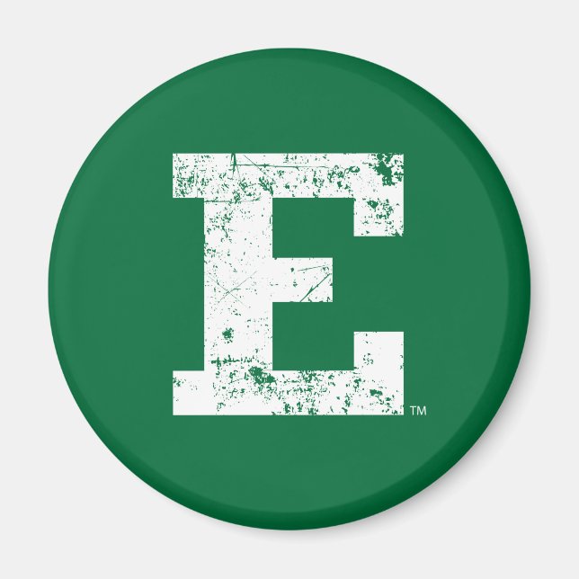 Eastern Michigan Distressed Magnet (Front)