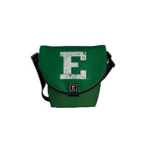 Eastern Michigan Distressed Messenger Bag