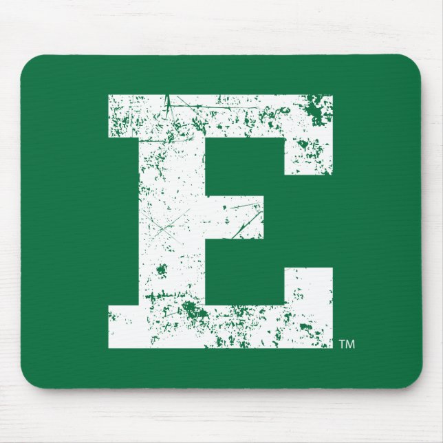 Eastern Michigan Distressed Mouse Pad (Front)