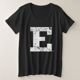 Eastern Michigan Distressed Plus Size T-Shirt