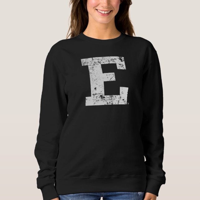 Eastern Michigan Distressed Sweatshirt (Front)