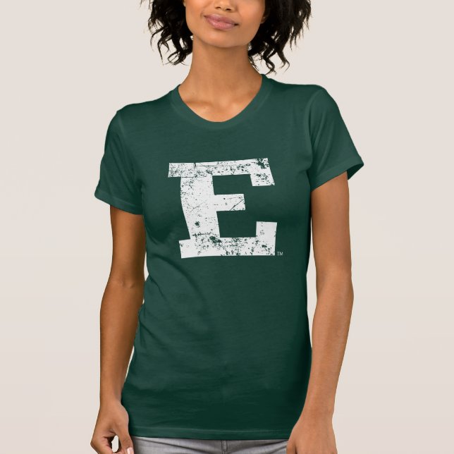 Eastern Michigan Distressed T-Shirt (Front)
