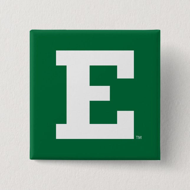 Eastern Michigan - E Logo  Button (Front)
