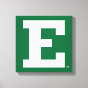 Eastern Michigan - E Logo  Canvas Print