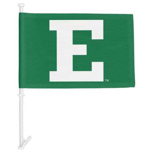 Eastern Michigan _ E Logo  Car Flag