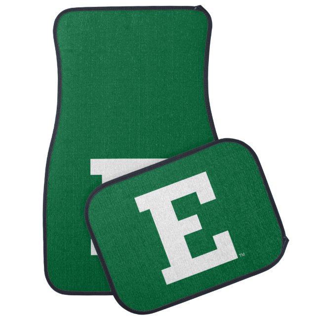 Eastern Michigan - E Logo  Car Floor Mat (Set)