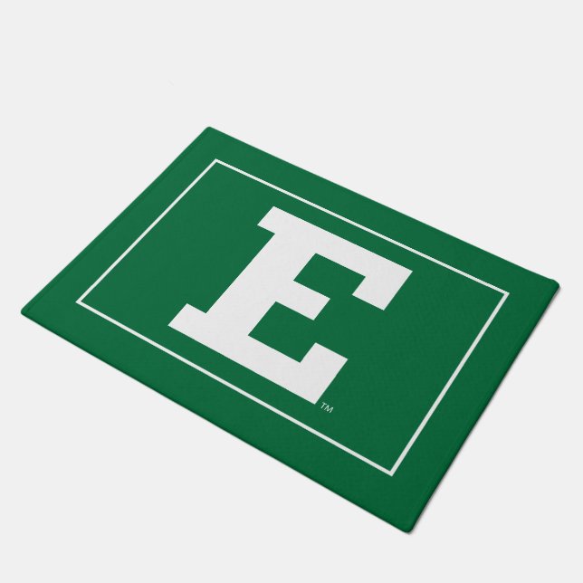 Eastern Michigan - E Logo  Doormat (Angled)