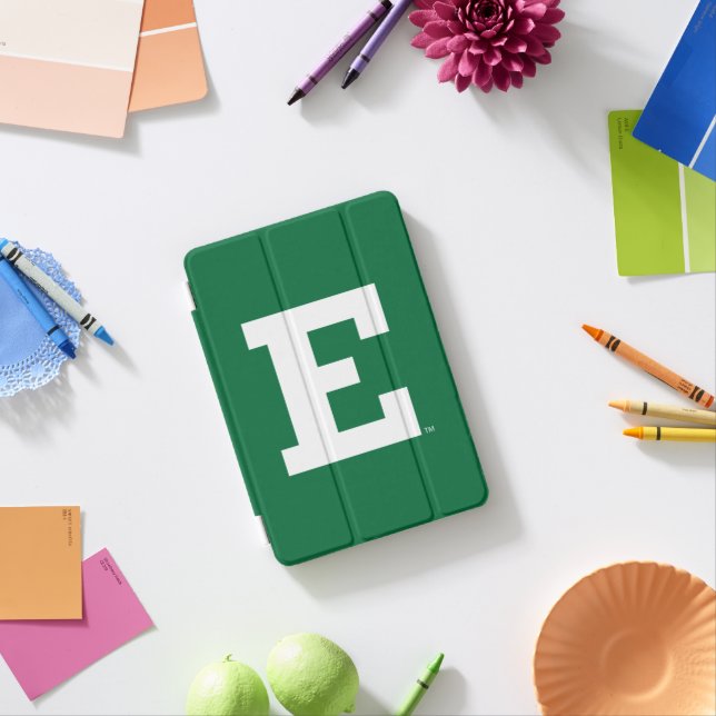 Eastern Michigan - E Logo  iPad Mini Cover (In Situ)