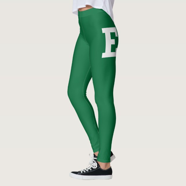 Eastern Michigan - E Logo  Leggings (Left)