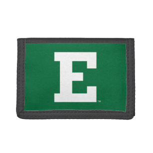 Eastern Michigan - E Logo  Trifold Wallet