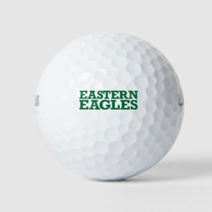 Eastern Michigan Eagles Wordmark Golf Balls