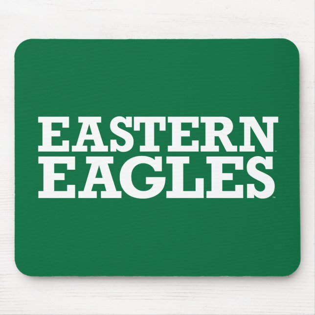 Eastern Michigan Eagles Wordmark Mouse Pad (Front)