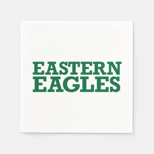 Eastern Michigan Eagles Wordmark Napkins