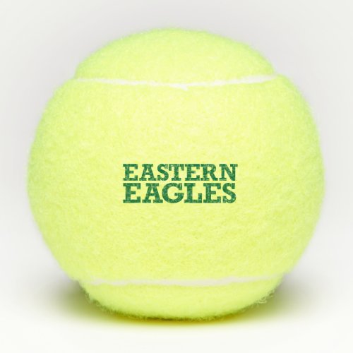 Eastern Michigan Eagles Wordmark Tennis Balls