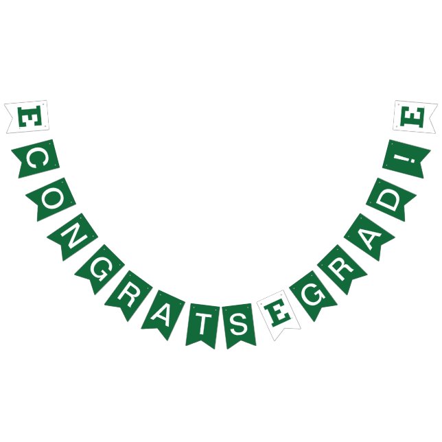 Eastern Michigan Graduate Bunting Flags (All)