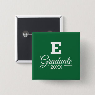Eastern Michigan Graduate Button