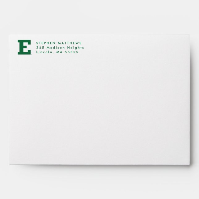 Eastern Michigan Graduate Envelope (Front)