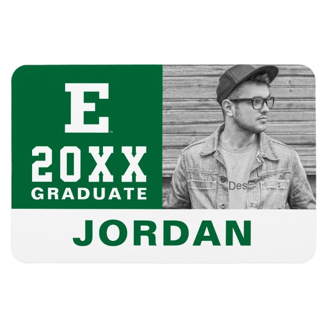 Eastern Michigan Graduate Magnet (Horizontal)