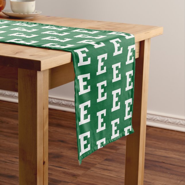 Eastern Michigan Graduate Short Table Runner (In Situ)