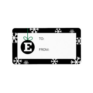 Eastern Michigan Holiday Label