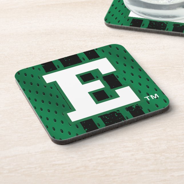 Eastern Michigan Jersey Beverage Coaster (Left Side)