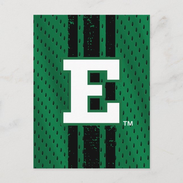 Eastern Michigan Jersey Invitation Postcard (Front)
