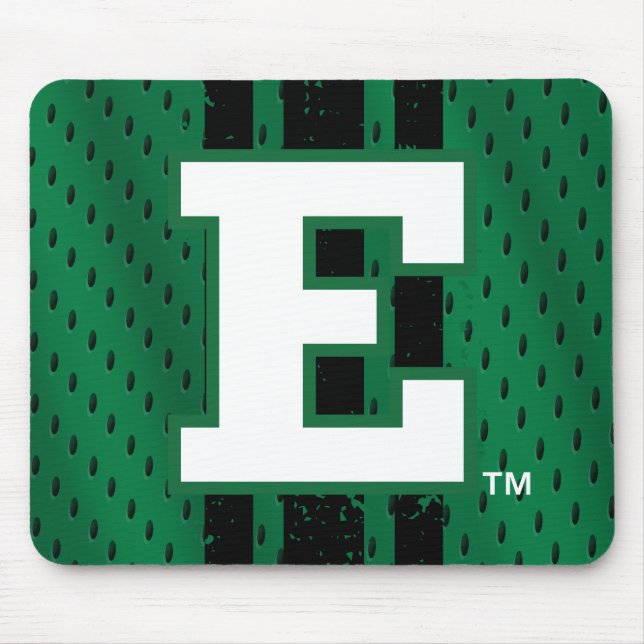 Eastern Michigan Jersey Mouse Pad (Front)