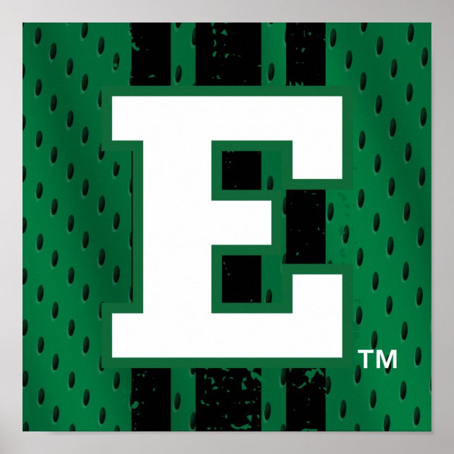 Eastern Michigan Jersey Poster (Front)