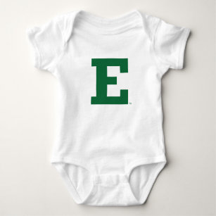 Eastern Michigan Logo Baby Bodysuit