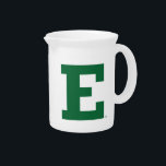 Eastern Michigan Logo Beverage Pitcher<br><div class="desc">Check out these Eastern Michigan designs! Show off your Eagles pride with these new University products. These make the perfect gifts for the Eastern Michigan student,  alumni,  family,  friend or fan in your life. All of these Zazzle products are customizable with your name,  class year,  or club. Go Eagles!</div>