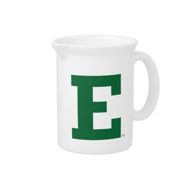 Eastern Michigan Logo Beverage Pitcher (Right)