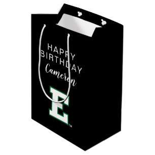 Eastern Michigan Logo Birthday Medium Gift Bag
