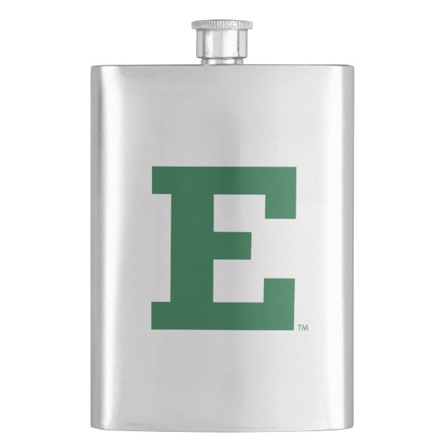 Eastern Michigan Logo Flask (Front)