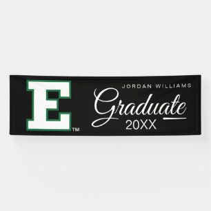 Eastern Michigan Logo Graduation Banner