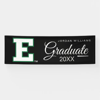 Eastern Michigan Logo Graduation Banner