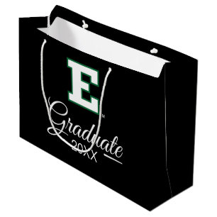 Eastern Michigan Logo Graduation Large Gift Bag