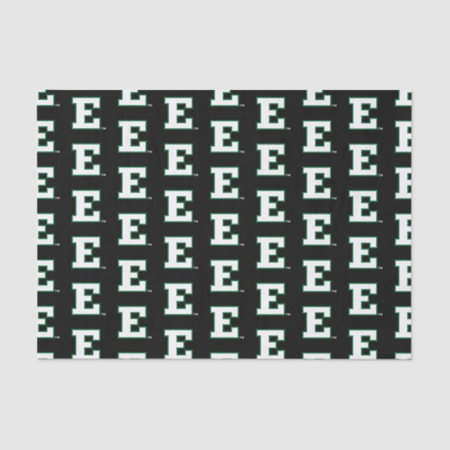 Eastern Michigan Logo Graduation Tissue Paper (Front)