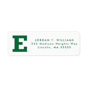 Eastern Michigan Logo Label