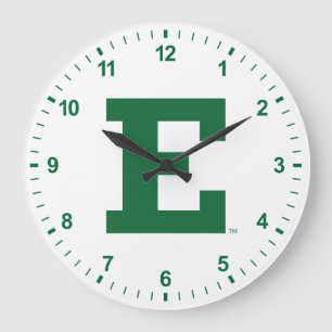 Eastern Michigan Logo Large Clock