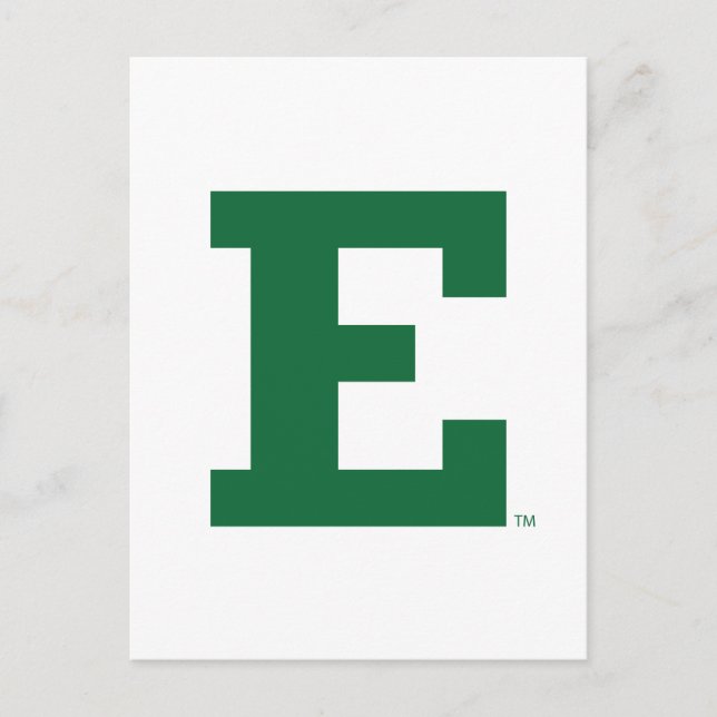 Eastern Michigan Logo Postcard (Front)