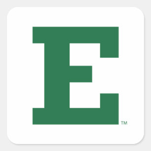 Eastern Michigan Logo Square Sticker
